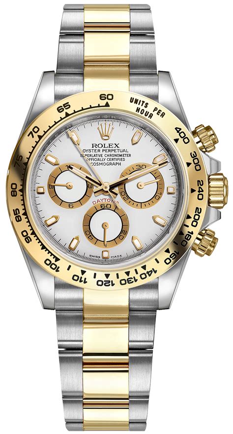 rolex cosmograph daytona steel and gold 116503 white index oyster|rolex oyster steel dial.